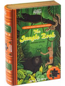 Двустранен пъзел Professor Puzzle: Книга за джунглата, 252 части