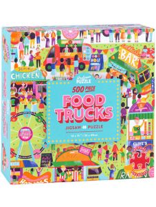 Пъзел Professor Puzzle: Камион за храна, 500 части