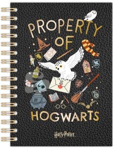 Тефтер със спирала Harry Potter Property of Hogwarts А5, 80 листа