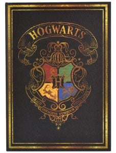 Тефтер Harry Potter Hogwarts A5, черен, 80 листа