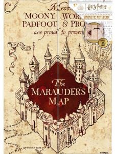 Тефтер Blue Sky Harry Potter The Marauder's Map А5