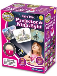 Образователна играчка - Проектор и нощна лампа, приказни герои