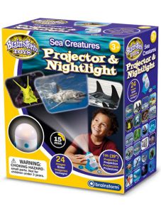 Образователна играчка - Проектор и нощна лампа, морски свят