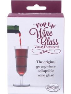 Сгъваема чаша за вино