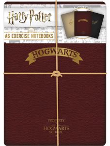 Комплект тефтерчета Harry Potter Hogwarts A6, 3 бр.