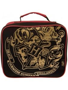 Чанта за обяд Harry Potter Hogwarts, черна