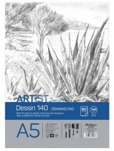 Скицник Drasca Dessin Drawing Pad S.Boykinov A5, 60 листа