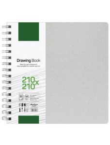 Скицник Drasca Drawing Book, 50 листа, 21 х 21 см.