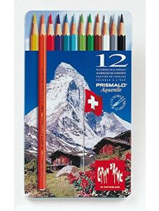 Комплект моливи Caran d'Ache Prismalo, 12 цвята