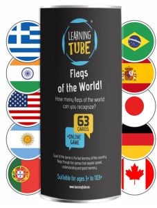 Настолна игра Learning Tube: Флагове