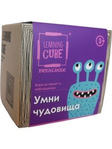 Игра за памет и наблюдение Learning Cube - Умни чудовища