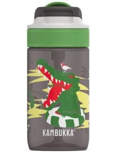 Детска бутилка за вода от тритан Kambukka Lagoon Crazy Crocodile, 0.400 л.