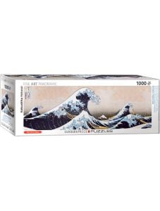 Панорамен пъзел Eurographics - Голямата вълна на Канагава, 1000 части