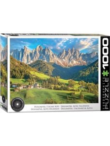 Пъзел Eurographics - Доломити, Италиански Алпи, 1000 части