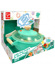 Детски готварски комплект Hape - Уред за готвене на пара и супа