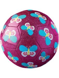 Футболна топка Crocodile Creek - Пеперуди, 18 см.