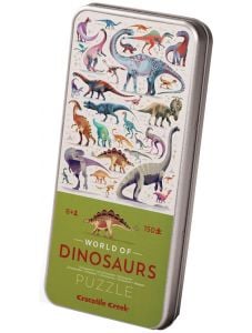 Пъзел Crocodile Creek - Динозаври, 150 части