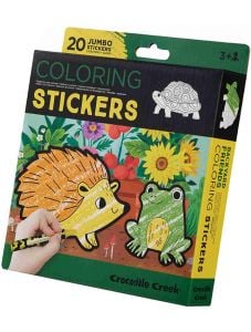 Стикери за оцветяване Crocodile Creek - Garden