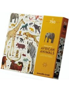 Пъзел Crocodile Creek: Светът на африканските животни, 750 части