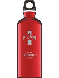 Алуминиева бутилка Sigg Mountain red, 0.600 л.