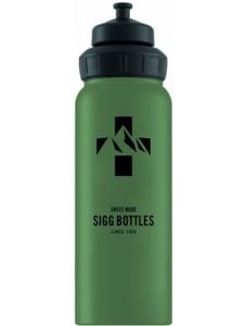 Алуминиева бутилка Sigg WMB Mountain Leaf Green Touch, 1 л.