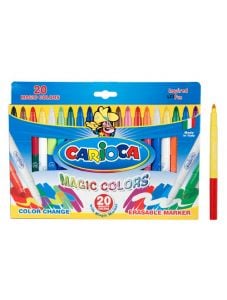 Комплект магически маркери Carioca, 20 цвята