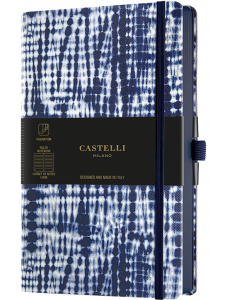 Бележник Castelli Shibori Jute, линирани, 13 х 21 см.