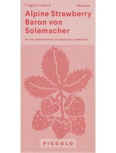 Семена за алпийска ягода Baron von Solemacher Piccolo