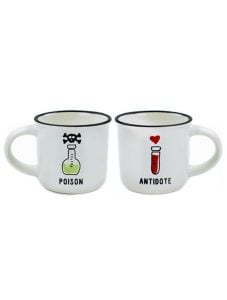 Комплект 2 чаши Legami - Poison & Antidote