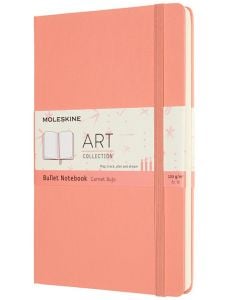 Тефтер Moleskine Art Sketchbook Coral Pink с твърди корици