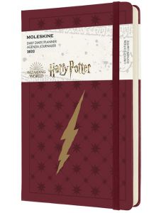 Класически ежедневник тефтер - органайзер Moleskine Harry Potter за 2022 г. с твърди корици