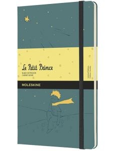 Тефтер Moleskine Limited Edition Le Petit Prince с твърди корици, зелен