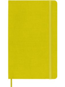 Класически жълт тефтер Moleskine Classic Hay Yellow с твърди корици и линирани страници
