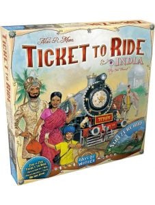 Разширение за настолна игра Ticket to Ride: India & Switzerland