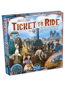Разширение към настолна игра Ticket To Ride: France + Old West
