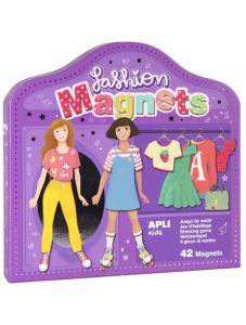 Детска магнитна игра Apli Kids - Облечи Клара и Луси