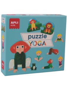 Образователен пъзел-игра Apli Kids - Йога, 24 части