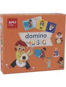 Детска игра Домино Apli Kids - Музикални инструменти