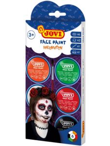 Бои за лице Jovi: Halloween, 6 цвята