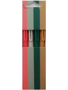 Комплект автоматични химикалки Miquelrius Chromat, 4 цвята