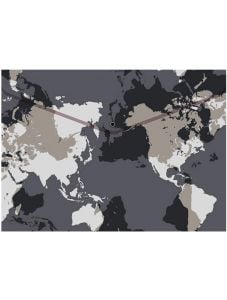 Папка Miquelrius World Map формат А4 и затваряне с копче