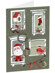 Коледна картичка "Коледен уют"