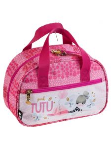 Голямa козметичнa чанта - несесер Busquets Pink Tutu с дръжки