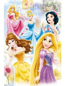 Голям плакат Disney Princesses