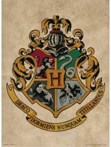 Мини плакат Harry Potter - Hogwarts Crest