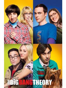 Голям плакат The Big Bang Theory