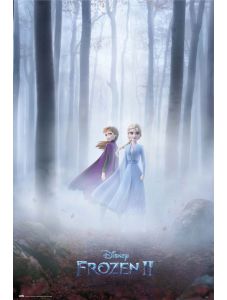 Голям плакат Disney Frozen Sisters