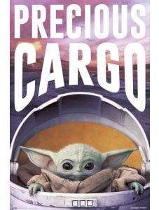 Голям плакат Star Wars The Mandalorian Precious Cargo