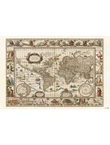 Голям плакат Ancient World Map