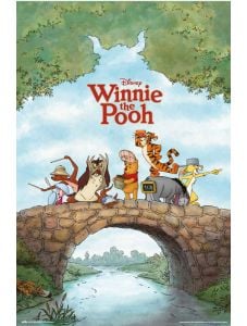 Голям плакат Winnie The Pooh